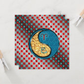 Aries & Water Schlange Karte (Vorderseite/Rückseite Beispiel)