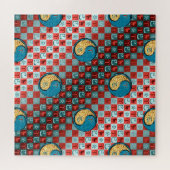 Aries & Water Schlange Puzzle (Horizontal)