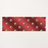 Aries & Water Tiger Yogamatte (Vorderseite (Horizontal))
