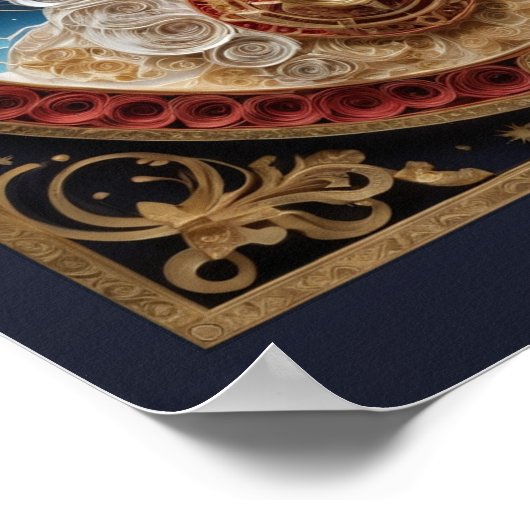 Aries - Western Zodiac Poster (Ecke)