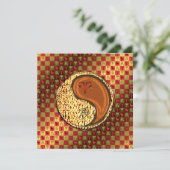 Aries & Wood Dragon Karte (Stehend Vorderseite)