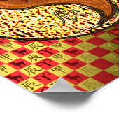 Aries & Wood Dragon Poster (Ecke)