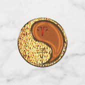 Aries & Wood Rat Konfetti (Klein Vorderseite)