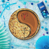 Aries & Wood Rat Pappteller (Party)