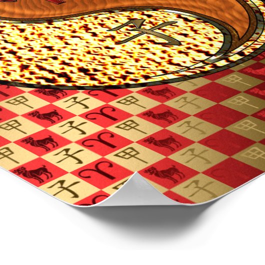 Aries & Wood Rat Poster (Ecke)