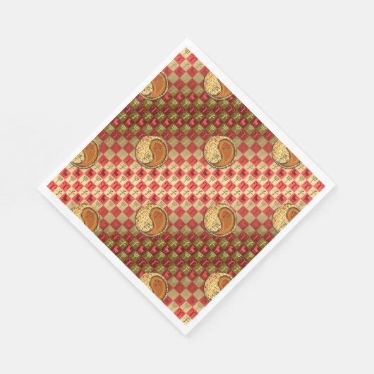 Aries & Wood Rat Serviette (Ecke)