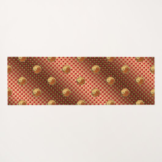 Aries & Wood Rat Yogamatte (Rückseite (Horizontal))