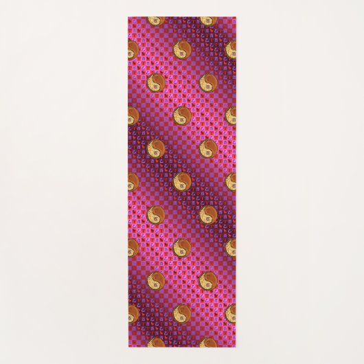 Aries & Wood Rooster Yogamatte (Vorderseite)