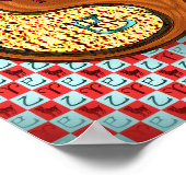 Aries & Wood Snake Poster (Ecke)