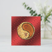 Aries & Wood Tiger Karte (Stehend Vorderseite)