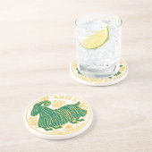 Aries Zeichen des Zodiaks auf Getränkeuntersetzer (Seite)