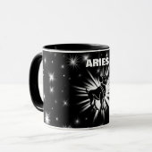 Aries-Zeichen Tasse (Vorderseite Links)