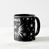 Aries-Zeichen Tasse (VorderseiteRechts)