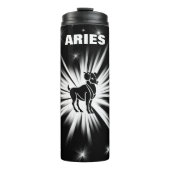 Aries-Zeichen Thermosbecher (Vorderseite)