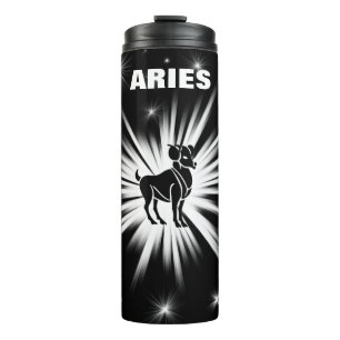 Aries-Zeichen Thermosbecher