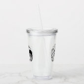 Aries Zodiac Acryltrinkbecher (Links)