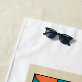 Aries Zodiac Beach Handtuch (Beispiel)