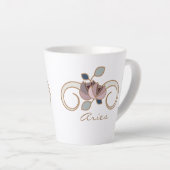 Aries Zodiac Boho Tasse (Rechte Ecke)