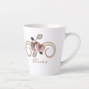 Aries Zodiac Boho Tasse