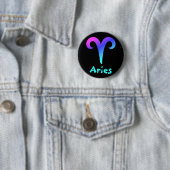 Aries zodiac Button Buttone (Beispiel)
