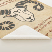 Aries Zodiac Design with Bold Aries Affirmations Sherpadecke (3/4)