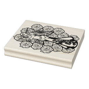 Aries Zodiac Fairy Goddess Astrologie Fairies Gummistempel