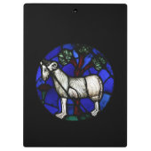 Aries Zodiac Glass Notre-Dame de Paris Cb Klemmbrett (Rückseite)
