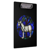 Aries Zodiac Glass Notre-Dame de Paris Cb Klemmbrett (Rechts)