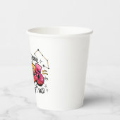 Aries Zodiac Graffiti  Pappbecher (Links)