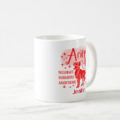Aries Zodiac Horoscope Kaffeetasse (VorderseiteRechts)