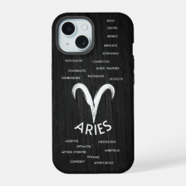 Aries Zodiac Horoskop Typ iPhone 15 Hülle