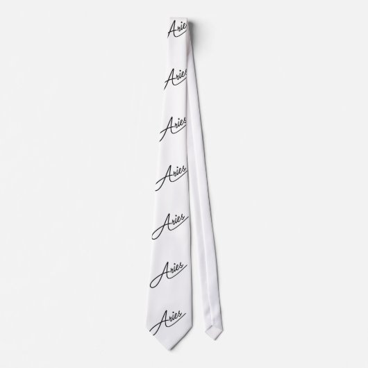 Aries Zodiac Krawatte (Vorderseite)