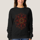 Aries Zodiac Mandala Sweatshirt (Vorderseite)