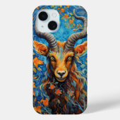 Aries Zodiac Moderne Kunst Case-Mate iPhone Hülle (Rückseite)