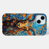 Aries Zodiac Moderne Kunst Case-Mate iPhone Hülle (Rückseite (Horizontal))