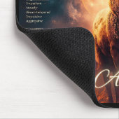 Aries Zodiac Mouse Pad - Bold Ram Design mit Arie Mousepad (Ecke)