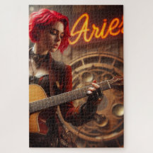 Aries Zodiac Musician Guitar