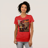 Aries Zodiac Musician Guitar T-Shirt (Vorne ganz)