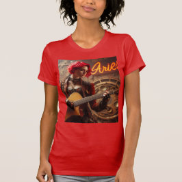Aries Zodiac Musician Guitar T-Shirt