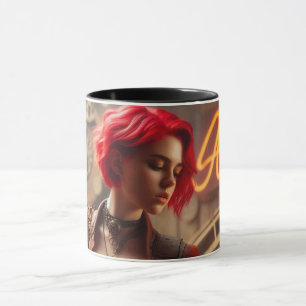 Aries Zodiac Musician Guitar Tasse
