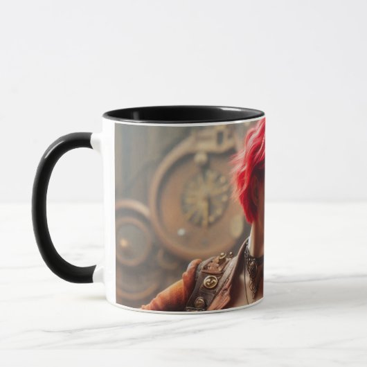 Aries Zodiac Musician Guitar Tasse (Links)
