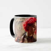Aries Zodiac Musician Guitar Tasse (Vorderseite Links)