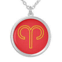 Aries Zodiac Necklace