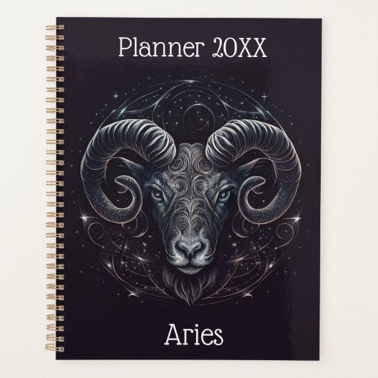Aries Zodiac Planner Planer (Vorderseite)