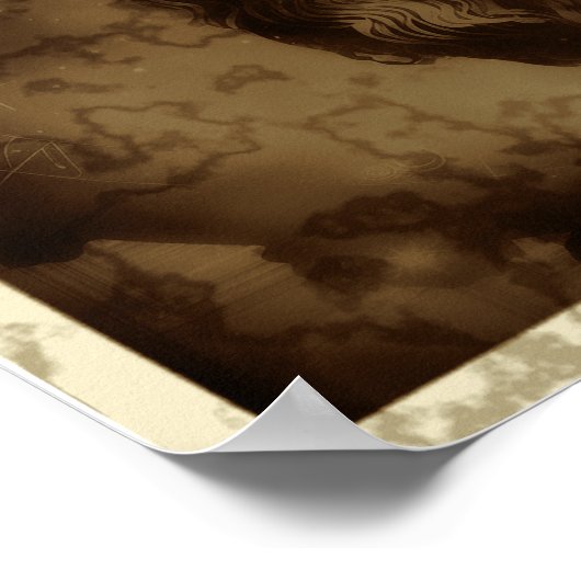 Aries Zodiac Poster (Ecke)