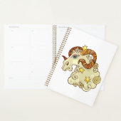 Aries Zodiac Ram farbig astrologisch Planer (Anzeige)