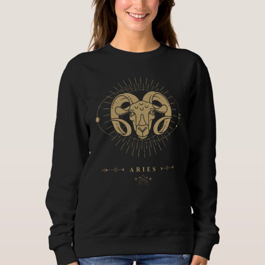 Aries zodiac sign 2 sweatshirt (Vorderseite)