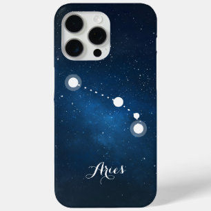 Aries Zodiac Sign Constellation iPhone 15 Pro Max Hülle