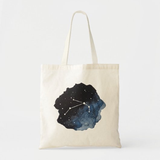 Aries Zodiac Sign Constellation Star Galaxy Tragetasche (Vorne)