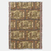 Aries Zodiac Sign Decke (Vorderseite Vertikal)